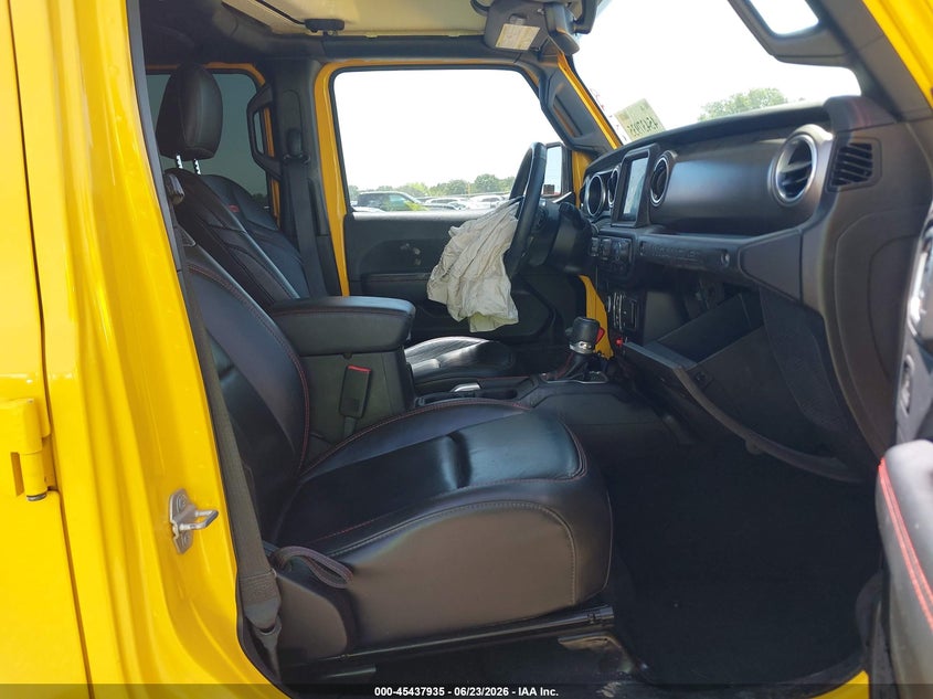 2019 Jeep Wrangler / VIN 1C4HJXFG0KW614494 IAAI salvage auction — FRONT END, Salvage Title, sold $13,100 on 2026-08-01 (photo 5)