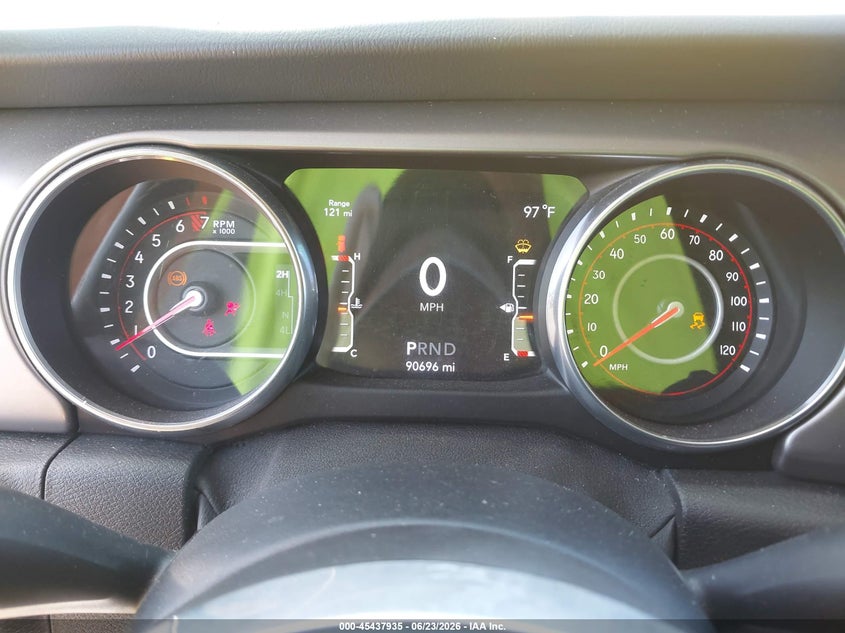 2019 Jeep Wrangler / VIN 1C4HJXFG0KW614494 IAAI salvage auction — FRONT END, Salvage Title, sold $13,100 on 2026-08-01 (photo 7)