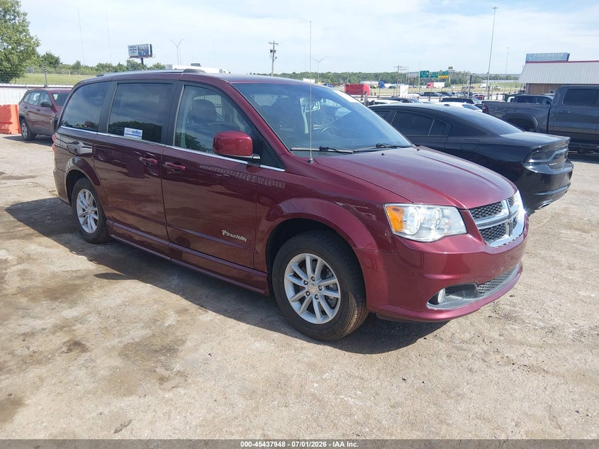 2019 Dodge Caravan VIN 2C4RDGCG9KR620089 — IAAI salvage auction photo