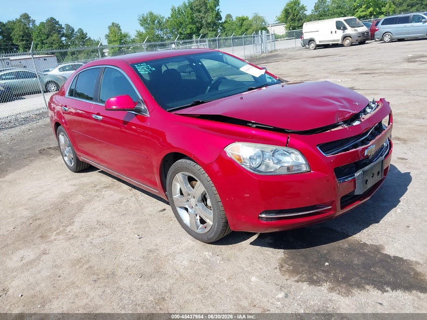 2012 Chevrolet Malibu VIN 1G1ZC5E07CF224350 IAAI salvage auction — FRONT END, Clear (Virginia), sold $775 on 2026-07-10 (photo 1)