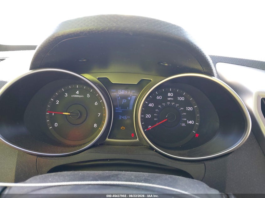 2012 Hyundai Veloster VIN KMHTC6AD5CU029737 IAAI salvage auction — REAR END, Salvage Title, sold $800 on 2026-07-15 (photo 7)