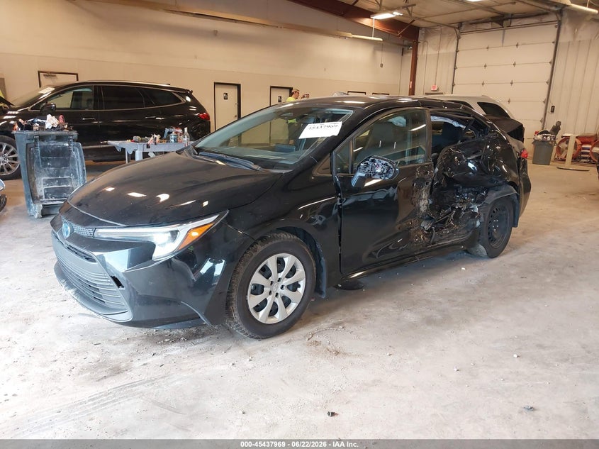 2024 Toyota Corolla VIN JTDBCMFE7R3064056 IAAI salvage auction — SIDE, Scrap (Michigan), sold $3,550 on 2026-07-21 (photo 2)