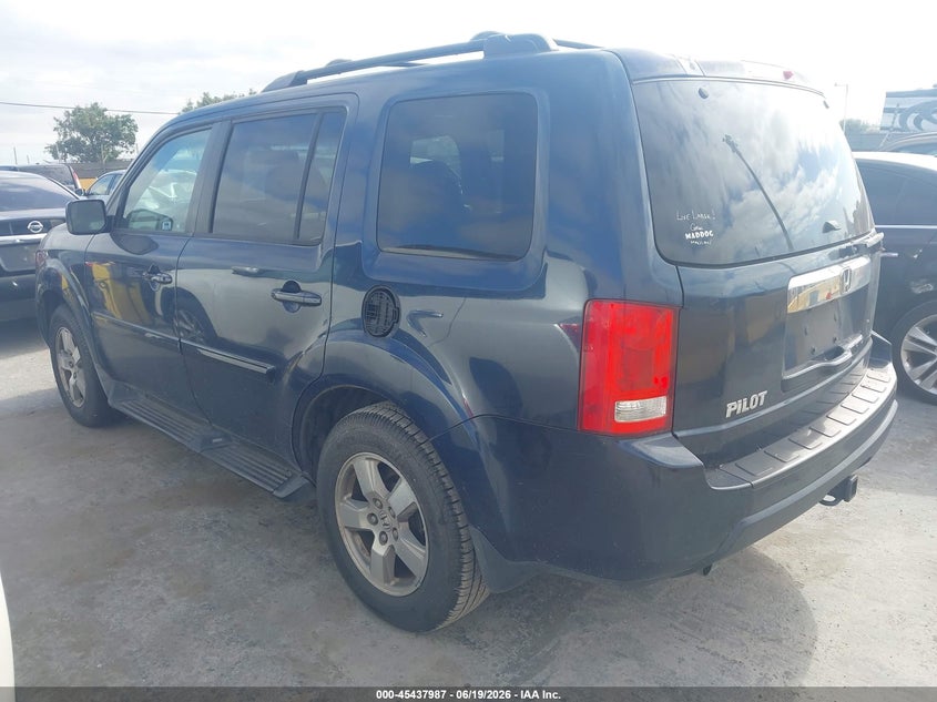 2009 Honda Pilot VIN 5FNYF38629B006165 IAAI salvage auction — NORMAL WEAR, Clear - Dealer Only (California), sold $425 on 2026-07-09 (photo 3)