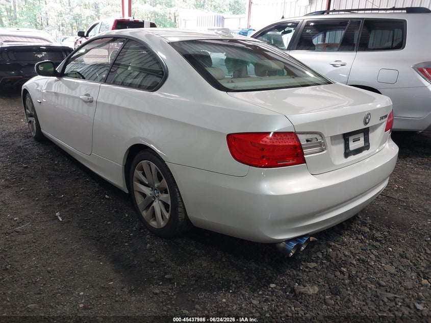 2011 BMW 3 series VIN WBAKE3C52BE559054 IAAI salvage auction — FRONT END, Clear (Virginia), sold $350 on 2026-07-23 (photo 3)