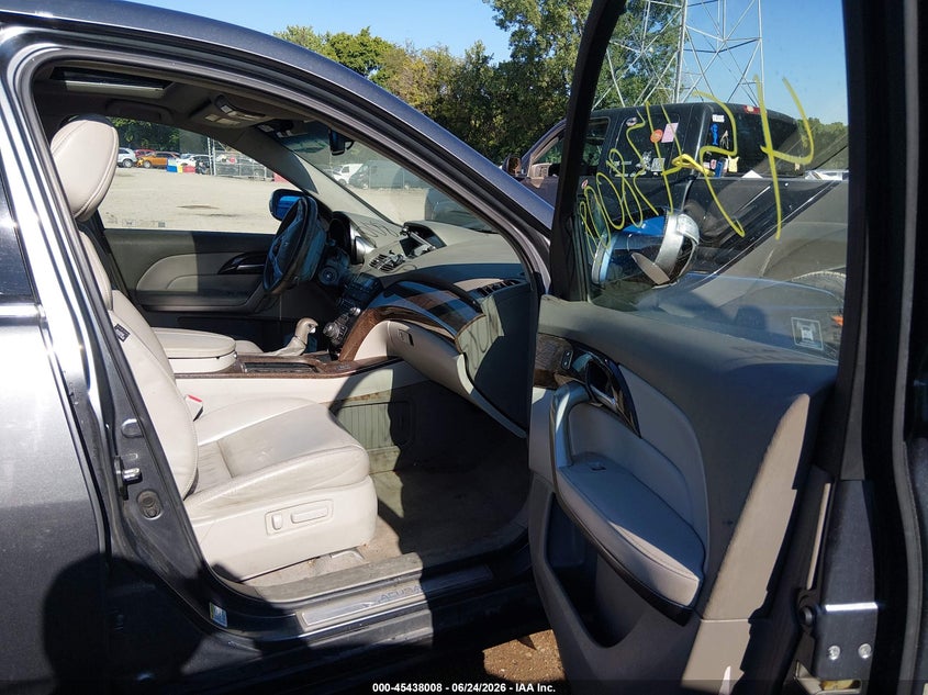 2012 Acura Mdx VIN 2HNYD2H38CH523830 IAAI salvage auction — FRONT END, Clear (Indiana), sold $1,200 on 2026-07-19 (photo 5)