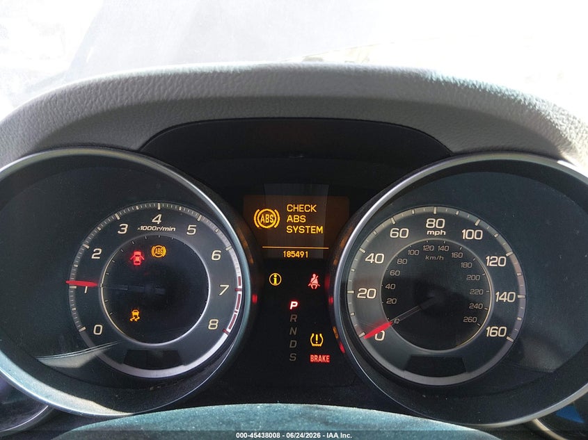 2012 Acura Mdx VIN 2HNYD2H38CH523830 IAAI salvage auction — FRONT END, Clear (Indiana), sold $1,200 on 2026-07-19 (photo 7)