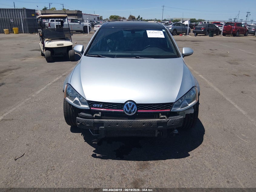 2015 Volkswagen Golf gti VIN 3VW5T7AU8FM053152 IAAI salvage auction — FRONT END, Salvage (California), sold $3,550 on 2026-07-08 (photo 6)