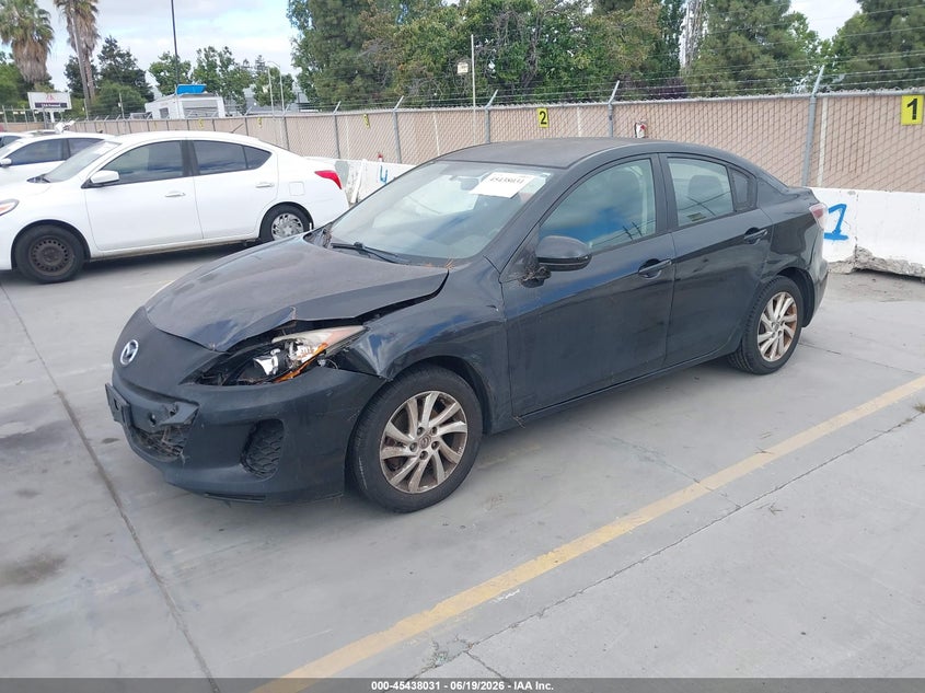 2012 Mazda 3 VIN JM1BL1V77C1552962 IAAI salvage auction — NORMAL WEAR, Clear - Dealer Only (California), sold $475 on 2026-07-20 (photo 2)