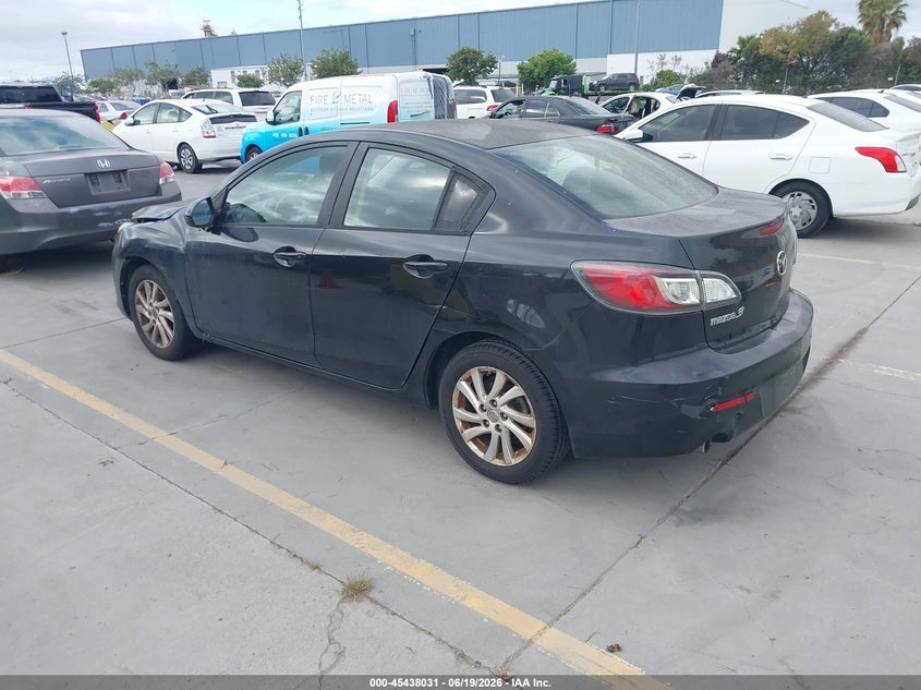 2012 Mazda 3 VIN JM1BL1V77C1552962 IAAI salvage auction — NORMAL WEAR, Clear - Dealer Only (California), sold $475 on 2026-07-20 (photo 3)