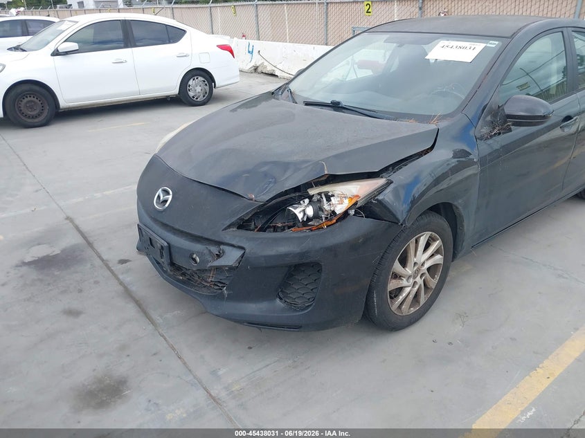 2012 Mazda 3 VIN JM1BL1V77C1552962 IAAI salvage auction — NORMAL WEAR, Clear - Dealer Only (California), sold $475 on 2026-07-20 (photo 6)