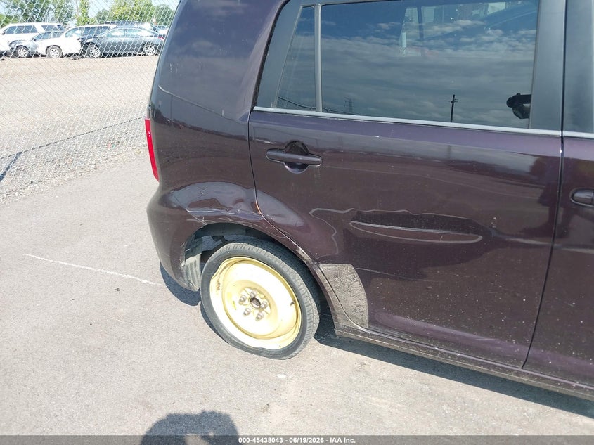 2008 Scion Xb VIN JTLKE50E581031984 IAAI salvage auction — NORMAL WEAR, Clear (Mississippi), sold $350 on 2026-07-21 (photo 6)