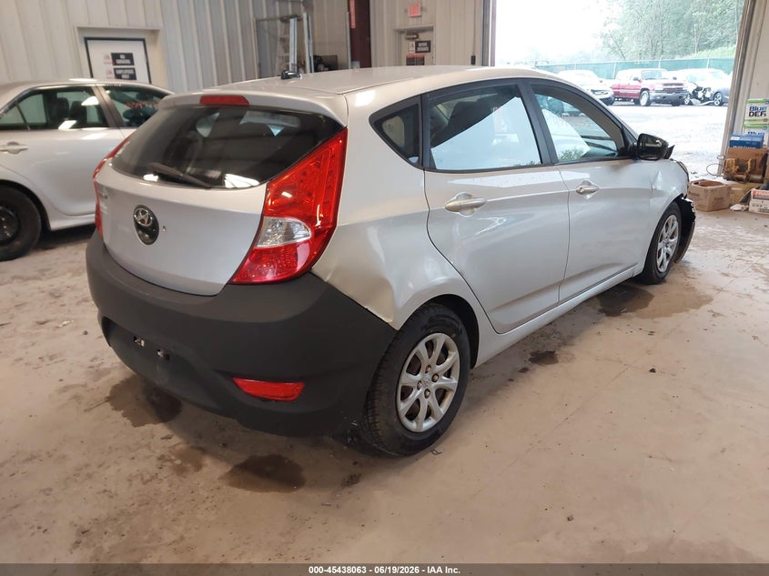 2012 Hyundai Accent VIN KMHCT5AE0CU036145 IAAI salvage auction — FRONT END, Mv-907A (New York), sold $450 on 2026-07-14 (photo 4)
