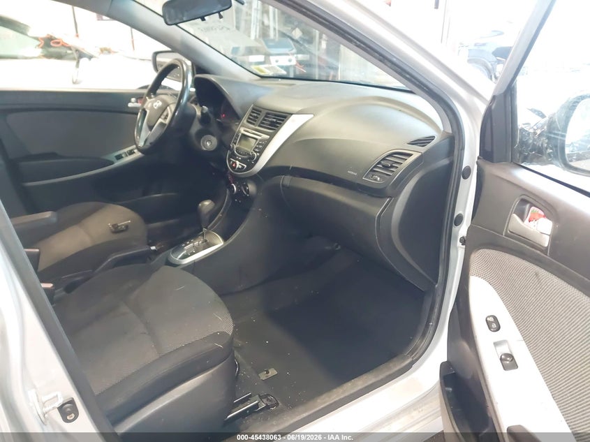 2012 Hyundai Accent VIN KMHCT5AE0CU036145 IAAI salvage auction — FRONT END, Mv-907A (New York), sold $450 on 2026-07-14 (photo 5)