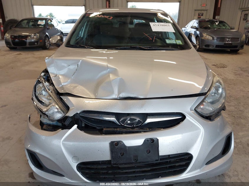 2012 Hyundai Accent VIN KMHCT5AE0CU036145 IAAI salvage auction — FRONT END, Mv-907A (New York), sold $450 on 2026-07-14 (photo 6)