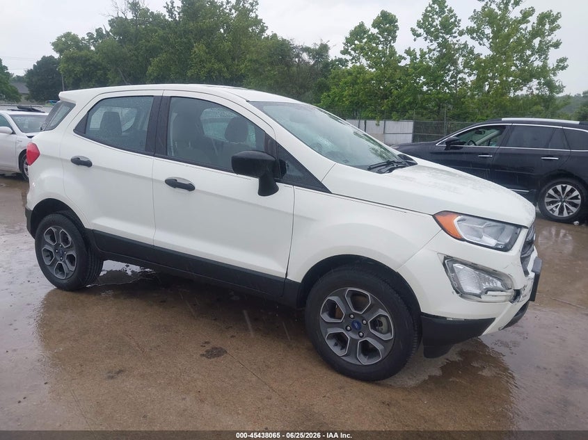 2022 Ford Ecosport VIN MAJ6S3FL0NC464747 IAAI salvage auction — FRONT END, Salvage (Illinois), sold $2,750 on 2026-08-02 (photo 1)
