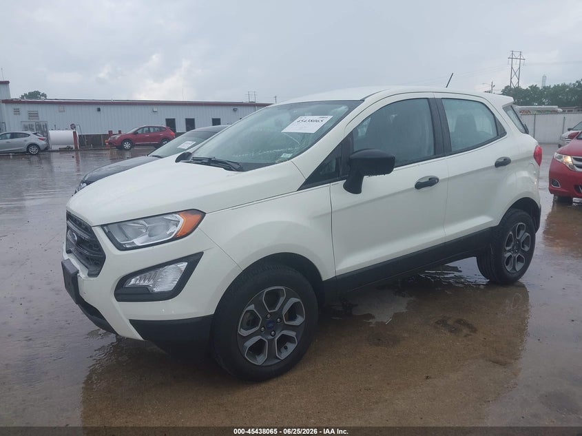 2022 Ford Ecosport VIN MAJ6S3FL0NC464747 IAAI salvage auction — FRONT END, Salvage (Illinois), sold $2,750 on 2026-08-02 (photo 2)