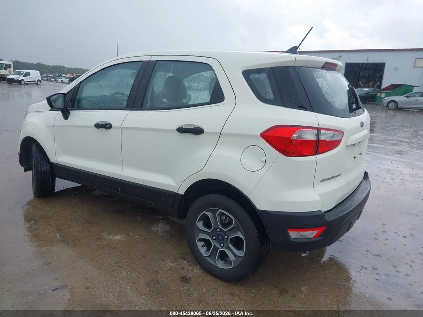 2022 Ford Ecosport VIN MAJ6S3FL0NC464747 IAAI salvage auction — FRONT END, Salvage (Illinois), sold $2,750 on 2026-08-02 (photo 3)