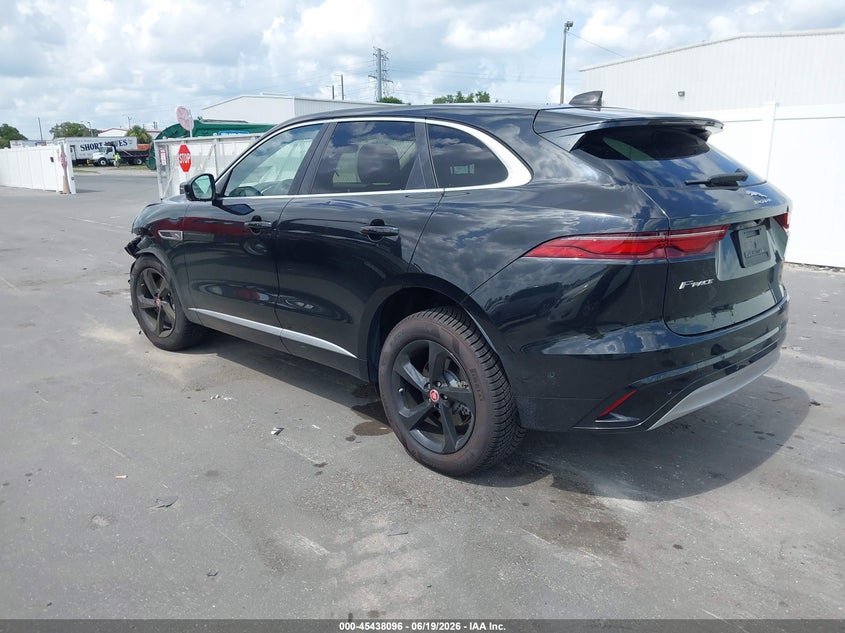 2021 Jaguar F-pace VIN SADCK2EX0MA674162 IAAI salvage auction — FRONT END, Salvage Title, sold $3,050 on 2026-07-29 (photo 3)