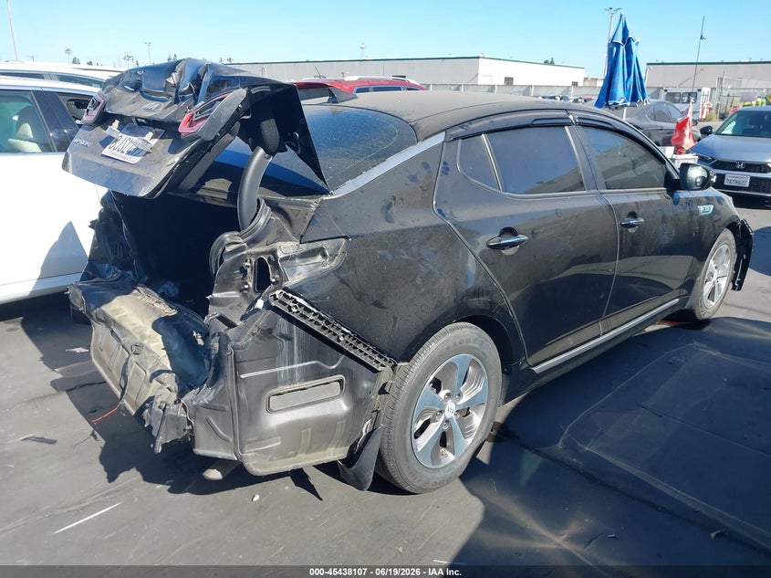 2015 Kia Optima VIN KNAGM4AD2F5080597 IAAI salvage auction — REAR END, Salvage Certificate (California), sold $500 on 2026-07-08 (photo 4)