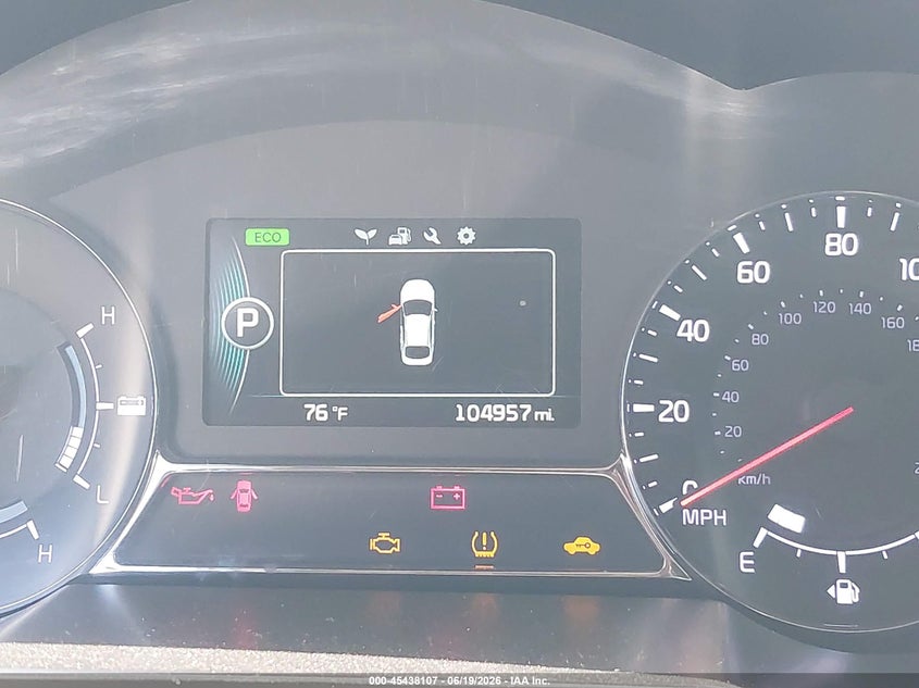 2015 Kia Optima VIN KNAGM4AD2F5080597 IAAI salvage auction — REAR END, Salvage Certificate (California), sold $500 on 2026-07-08 (photo 7)
