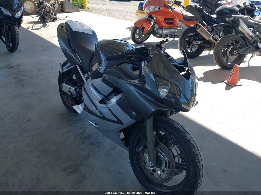2006 Honda Cbr600 VIN JH2PC35156M700727 IAAI salvage auction — LEFT & RIGHT, Bill Of Sale (Washington), sold $700 on 2026-07-15 (photo 1)