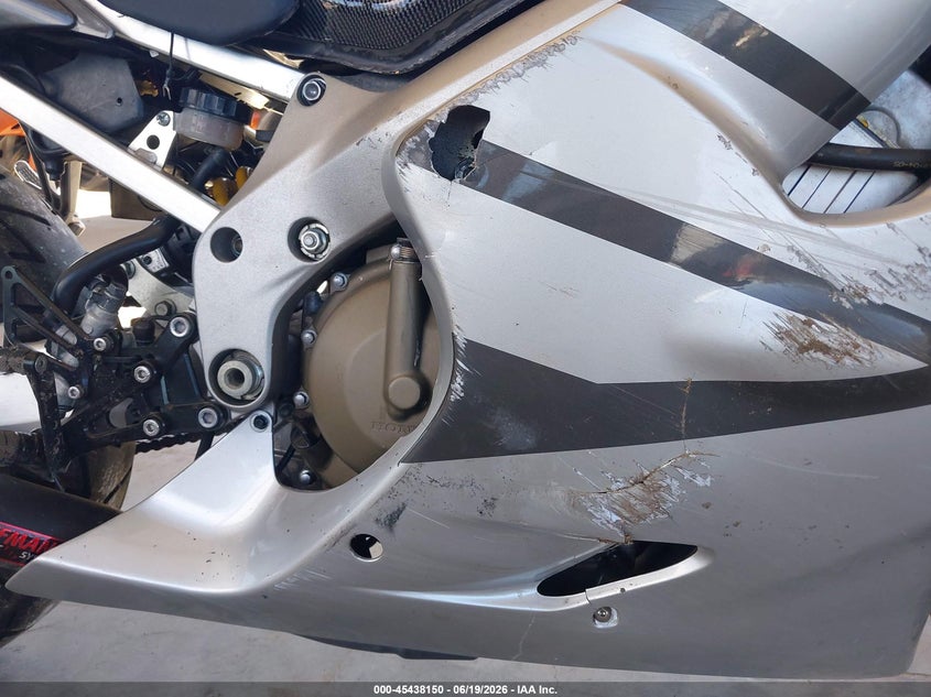 2006 Honda Cbr600 VIN JH2PC35156M700727 IAAI salvage auction — LEFT & RIGHT, Bill Of Sale (Washington), sold $700 on 2026-07-15 (photo 8)