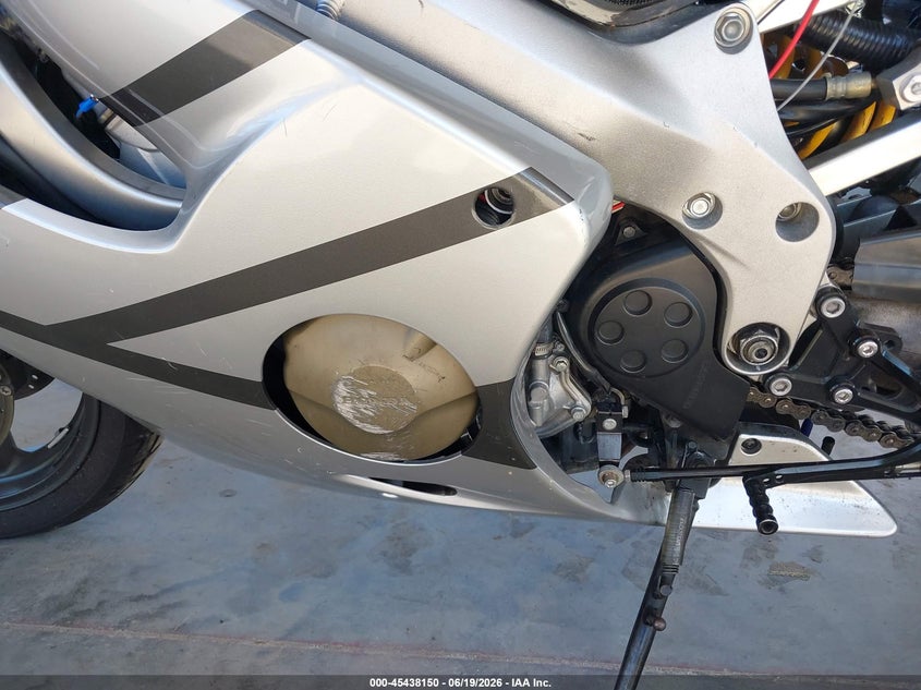 2006 Honda Cbr600 VIN JH2PC35156M700727 IAAI salvage auction — LEFT & RIGHT, Bill Of Sale (Washington), sold $700 on 2026-07-15 (photo 9)