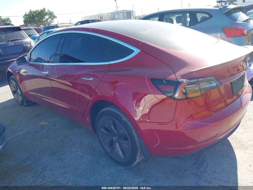 2019 Tesla Model 3 VIN 5YJ3E1EA9KF396536 IAAI salvage auction — SIDE, Salvage (California), sold $6,950 on 2026-07-16 (photo 3)