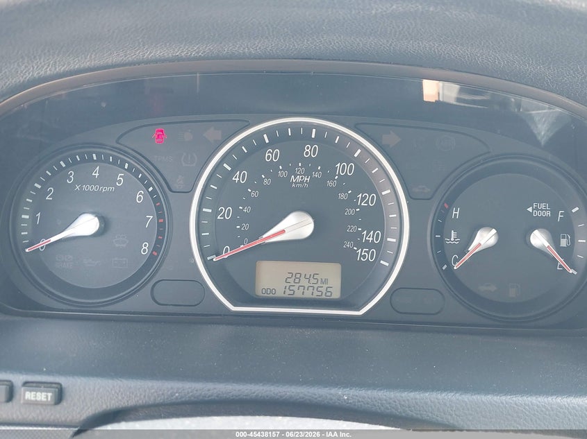 2008 Hyundai Sonata VIN 5NPET46C98H312239 IAAI salvage auction — LEFT FRONT, Original (Texas), sold $950 on 2026-07-14 (photo 7)