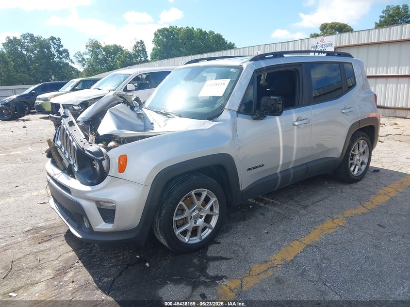 2019 Jeep Renegade VIN ZACNJABBXKPK84190 IAAI salvage auction — FRONT END, Salvage (Georgia), sold $875 on 2026-08-12 (photo 2)