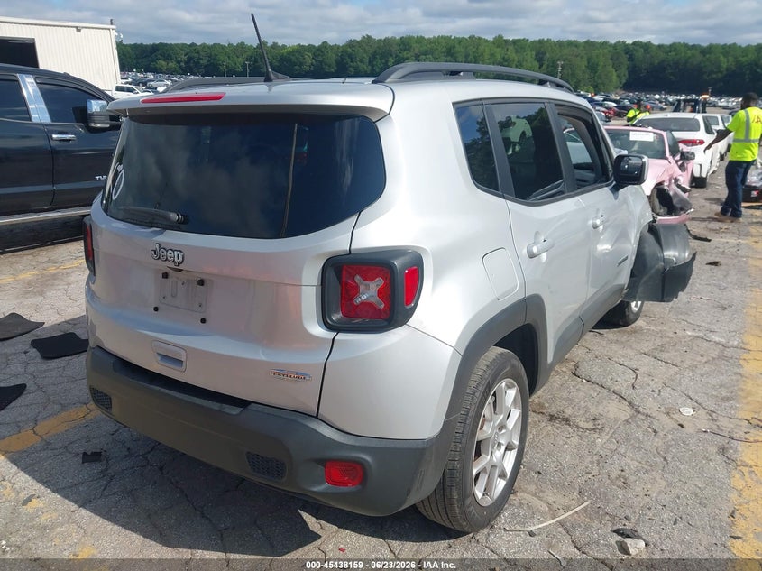 2019 Jeep Renegade VIN ZACNJABBXKPK84190 IAAI salvage auction — FRONT END, Salvage (Georgia), sold $875 on 2026-08-12 (photo 4)