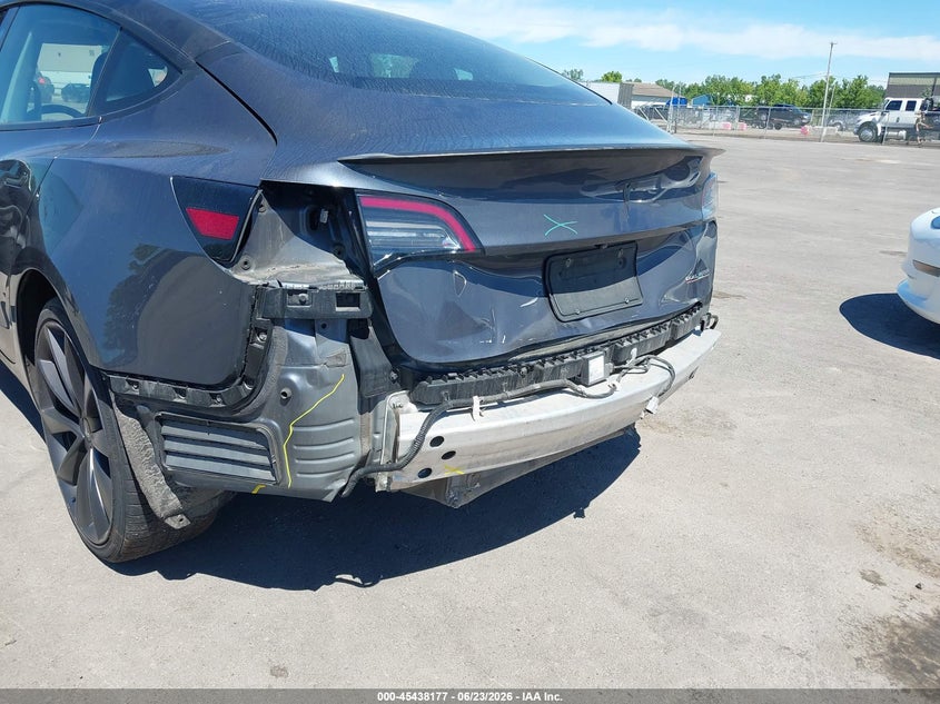 2020 Tesla Model 3 VIN 5YJ3E1EC6LF713496 IAAI salvage auction — REAR END, Salvage (Ohio), sold $5,300 on 2026-07-28 (photo 6)