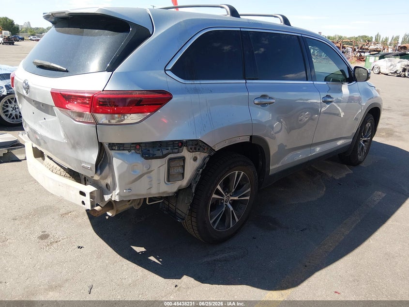 2019 Toyota Highlander VIN 5TDBZRFH0KS747792 IAAI salvage auction — LEFT SIDE, Salvage (Utah), sold $5,150 on 2026-07-23 (photo 4)