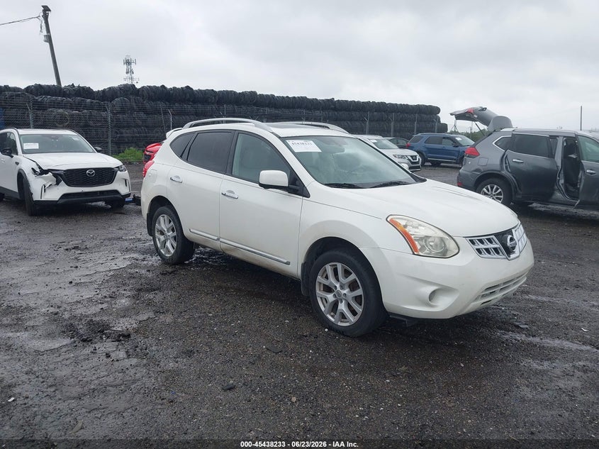 2013 Nissan Rogue VIN JN8AS5MV2DW127681 IAAI salvage auction — REAR END, Salvage (Pennsylvania), sold $425 on 2026-07-18 (photo 1)