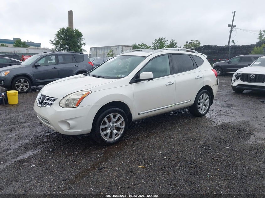 2013 Nissan Rogue VIN JN8AS5MV2DW127681 IAAI salvage auction — REAR END, Salvage (Pennsylvania), sold $425 on 2026-07-18 (photo 2)