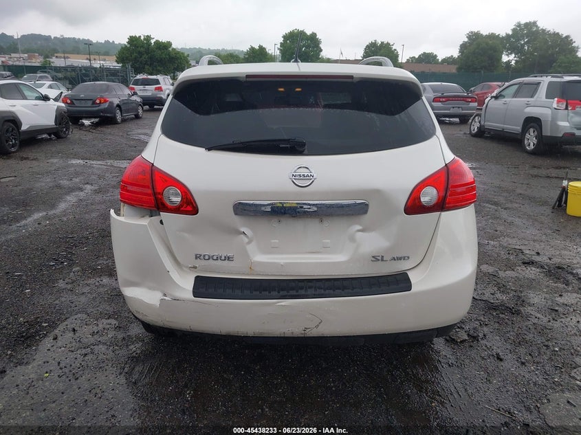 2013 Nissan Rogue VIN JN8AS5MV2DW127681 IAAI salvage auction — REAR END, Salvage (Pennsylvania), sold $425 on 2026-07-18 (photo 6)
