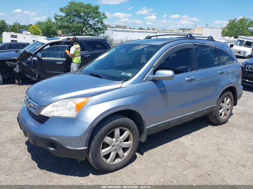 2007 Honda Cr-v VIN JHLRE38717C024184 IAAI salvage auction — NORMAL WEAR, Salvage (Pennsylvania), sold $1,200 on 2026-07-17 (photo 2)