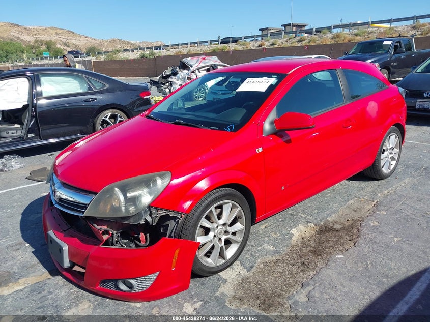 2008 Saturn Astra VIN W08AT271585061776 IAAI salvage auction — REAR END, Salvage (California), sold $250 on 2026-07-15 (photo 2)