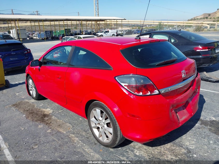 2008 Saturn Astra VIN W08AT271585061776 IAAI salvage auction — REAR END, Salvage (California), sold $250 on 2026-07-15 (photo 3)