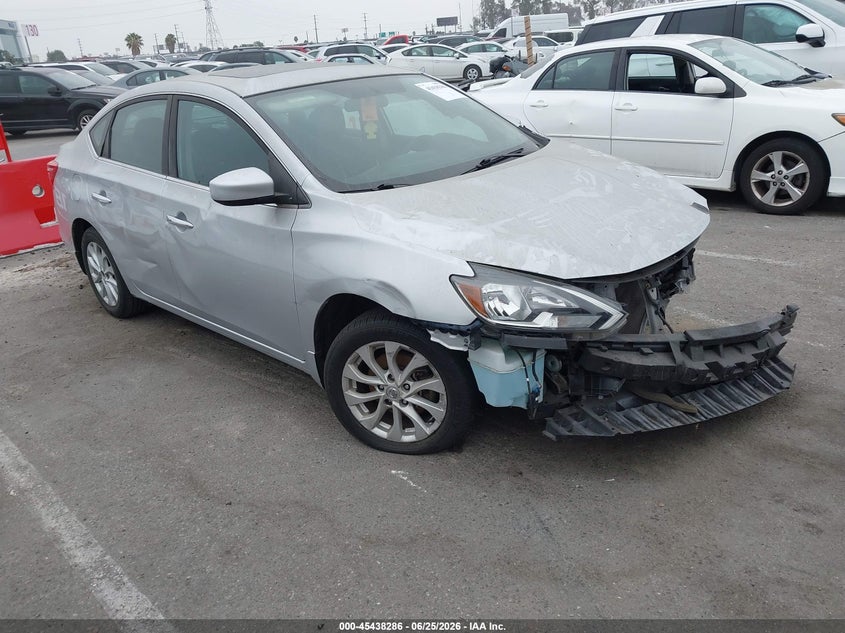 2017 Nissan Sentra VIN 3N1AB7AP3HY247455 IAAI salvage auction — FRONT END, Salvage (California), sold $925 on 2026-07-09 (photo 1)