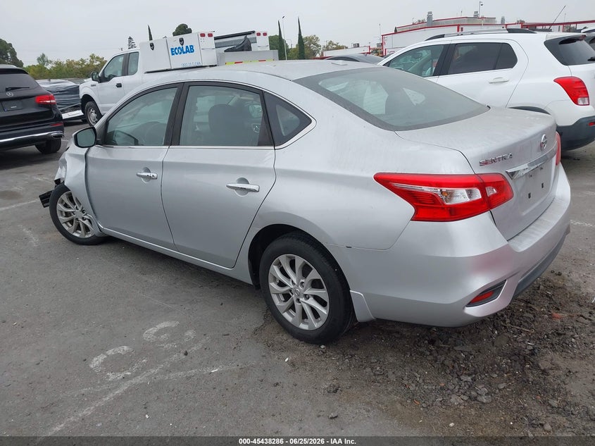 2017 Nissan Sentra VIN 3N1AB7AP3HY247455 IAAI salvage auction — FRONT END, Salvage (California), sold $925 on 2026-07-09 (photo 3)