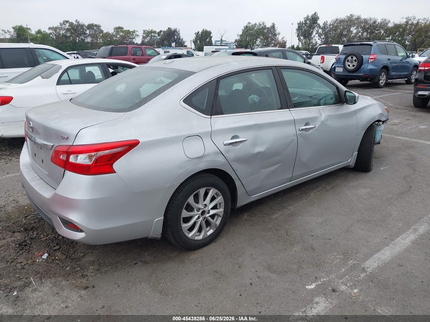 2017 Nissan Sentra VIN 3N1AB7AP3HY247455 IAAI salvage auction — FRONT END, Salvage (California), sold $925 on 2026-07-09 (photo 4)