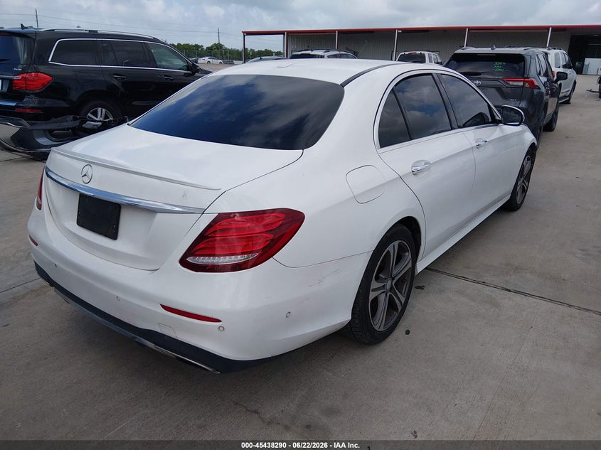 2017 Mercedes-benz E-klasse VIN WDDZF4KB6HA136012 IAAI salvage auction — FRONT END, Original (Texas), sold $4,350 on 2026-09-05 (photo 4)