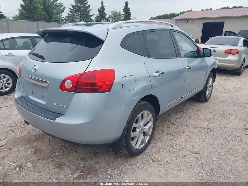 2011 Nissan Rogue VIN JN8AS5MV5BW266619 IAAI salvage auction — FRONT END, Clear (Wisconsin), sold $25 on 2026-07-22 (photo 4)
