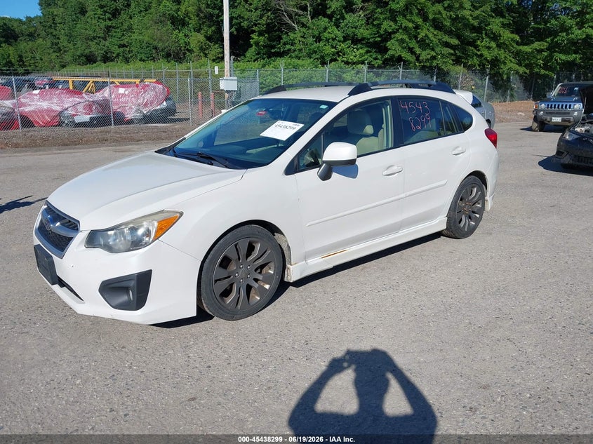 2012 Subaru Impreza VIN JF1GPAL65CH236803 IAAI salvage auction — NORMAL WEAR, Original (Maine), sold $450 on 2026-07-30 (photo 2)