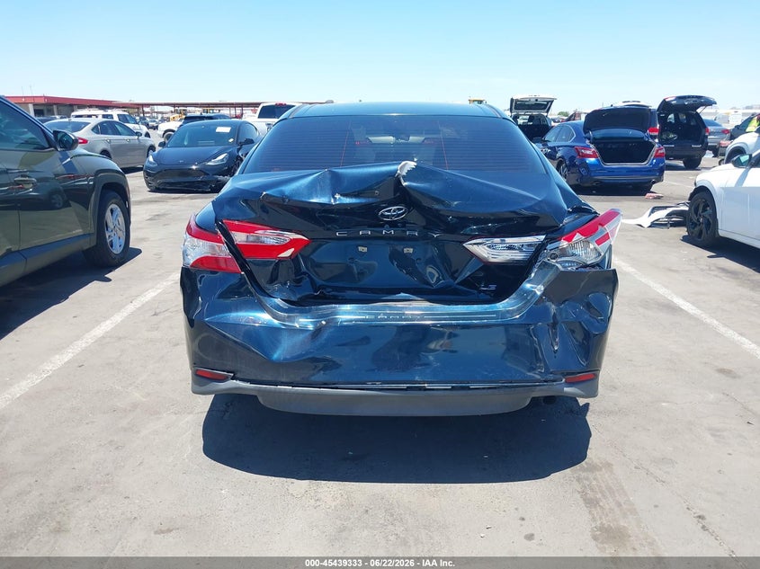 2018 Toyota Camry VIN JTNB11HK7J3048219 IAAI salvage auction — REAR END, Salvage (Arizona), sold $5,350 on 2026-07-07 (photo 6)