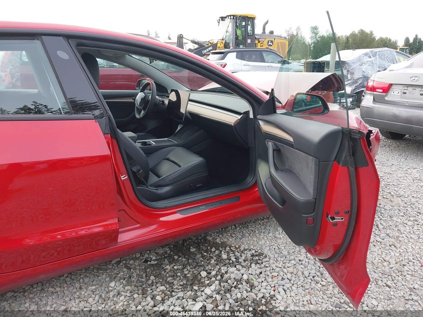 2021 Tesla Model 3 VIN 5YJ3E1EB8MF999053 IAAI salvage auction — FRONT END, Bill Of Sale (Washington), sold $5,500 on 2026-07-30 (photo 5)
