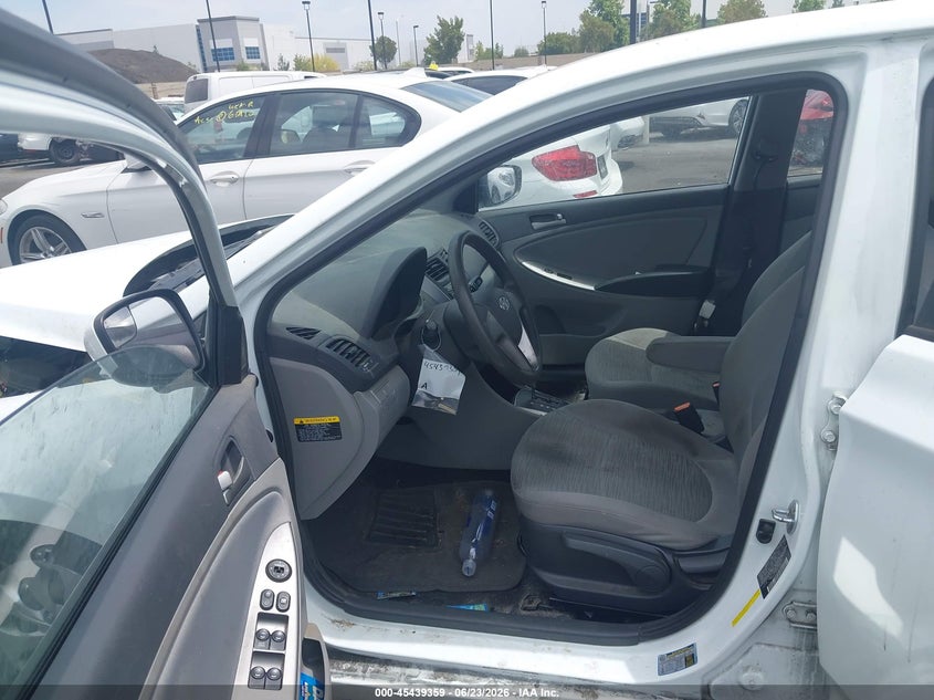 2015 Hyundai Accent VIN KMHCT4AE8FU881923 IAAI salvage auction — LEFT FRONT, Salvage Certificate (California), sold $1,050 on 2026-07-17 (photo 5)