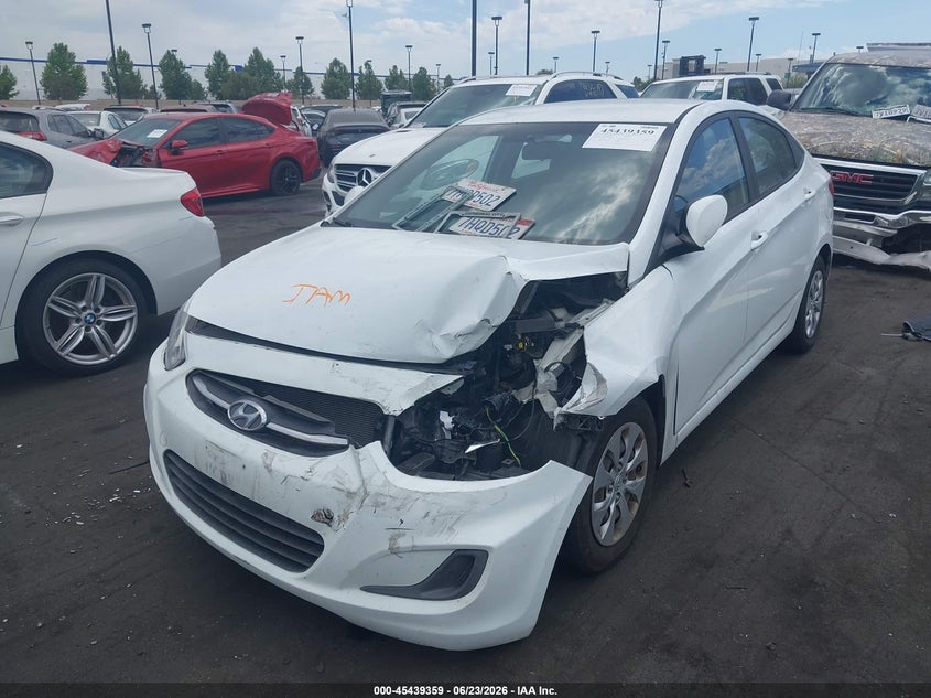 2015 Hyundai Accent VIN KMHCT4AE8FU881923 IAAI salvage auction — LEFT FRONT, Salvage Certificate (California), sold $1,050 on 2026-07-17 (photo 6)