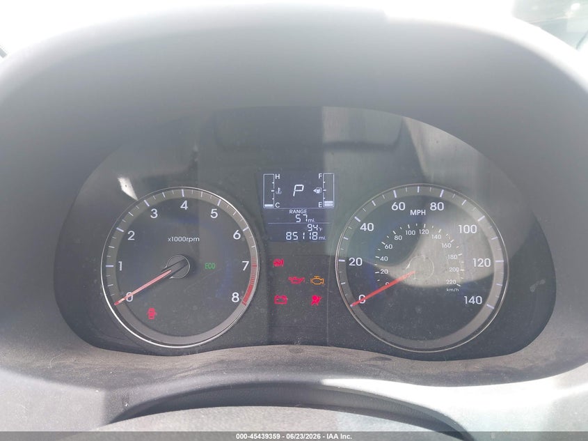 2015 Hyundai Accent VIN KMHCT4AE8FU881923 IAAI salvage auction — LEFT FRONT, Salvage Certificate (California), sold $1,050 on 2026-07-17 (photo 7)